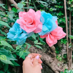 100 Vinchas de flores - De Jauja Tiendita