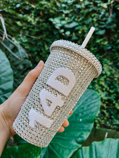 VASO STRASS PERSONALIZADO - De Jauja Tiendita