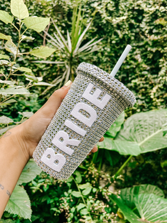 VASO STRASS PERSONALIZADO