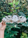 Coral & Flowers Crown