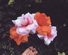 Vincha de flores grandes