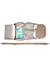 Imagen de Cartera Maternal Funky Azul