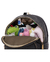 Mochila Maternal Goldie Flowers Negra en internet