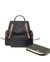 Mochila Jackie Eco Negra Suela - Mochilas Maternales Globba. Bolsos Maternales, Carteras Maternales, Bolsos Cambiadores