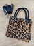 Kit para bolsa em animal print