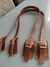 Alça de ombro com suporte em couro