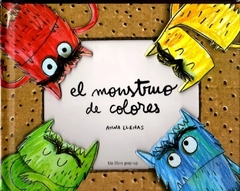 El monstruo de colores pop up