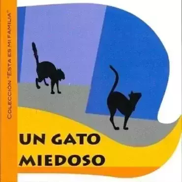 Un gato miedoso