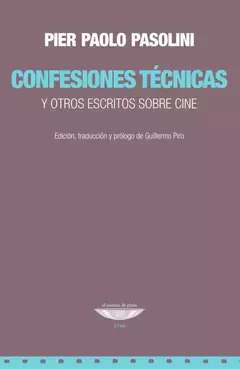 Confesiones técnicas. Y otros escritos sobre cine