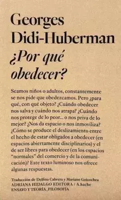 POR QUE OBEDECER?