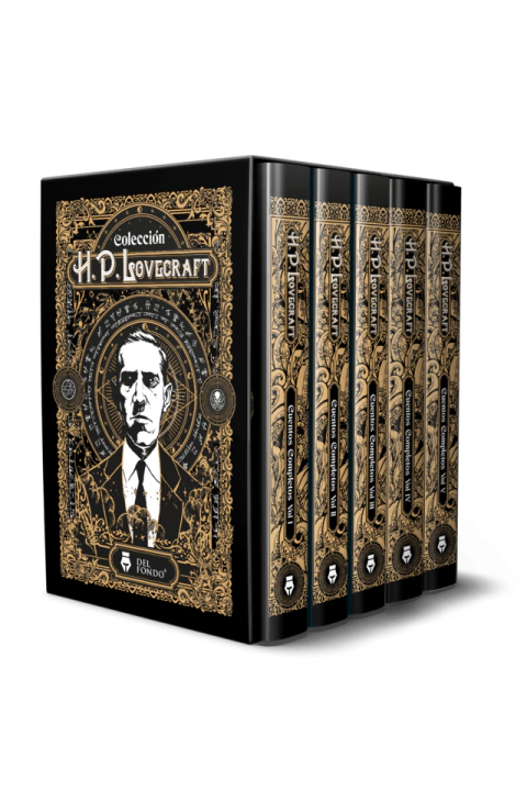 Colección de Cuentos Completos Howard Phillips Lovecraft 5 Libros