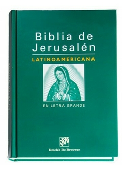 Biblia de Jerusalén latinoamericana Manual en letra grande