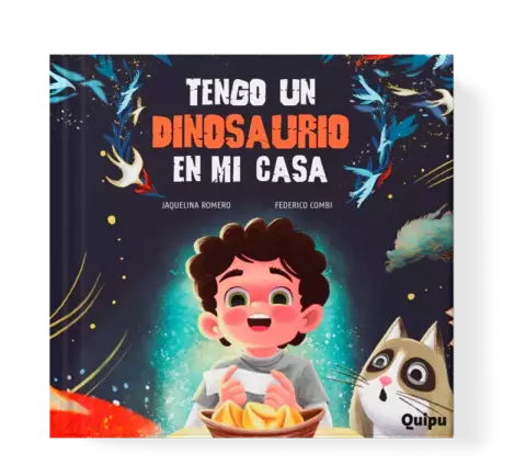 TENGO UN DINOSAURIO EN MI CASA -LIBRO ALBUM-