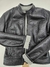 Campera Dolly Gamulán Negro & Gris