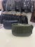 Shoulder Bag Cuero Croco - Azul & Verde