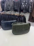 Shoulder Bag Cuero Croco - Azul & Verde - tienda online