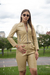 Campera Juliana Champagne con Tachas