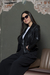 Campera British Negra "All Black" - Logia Lautaro