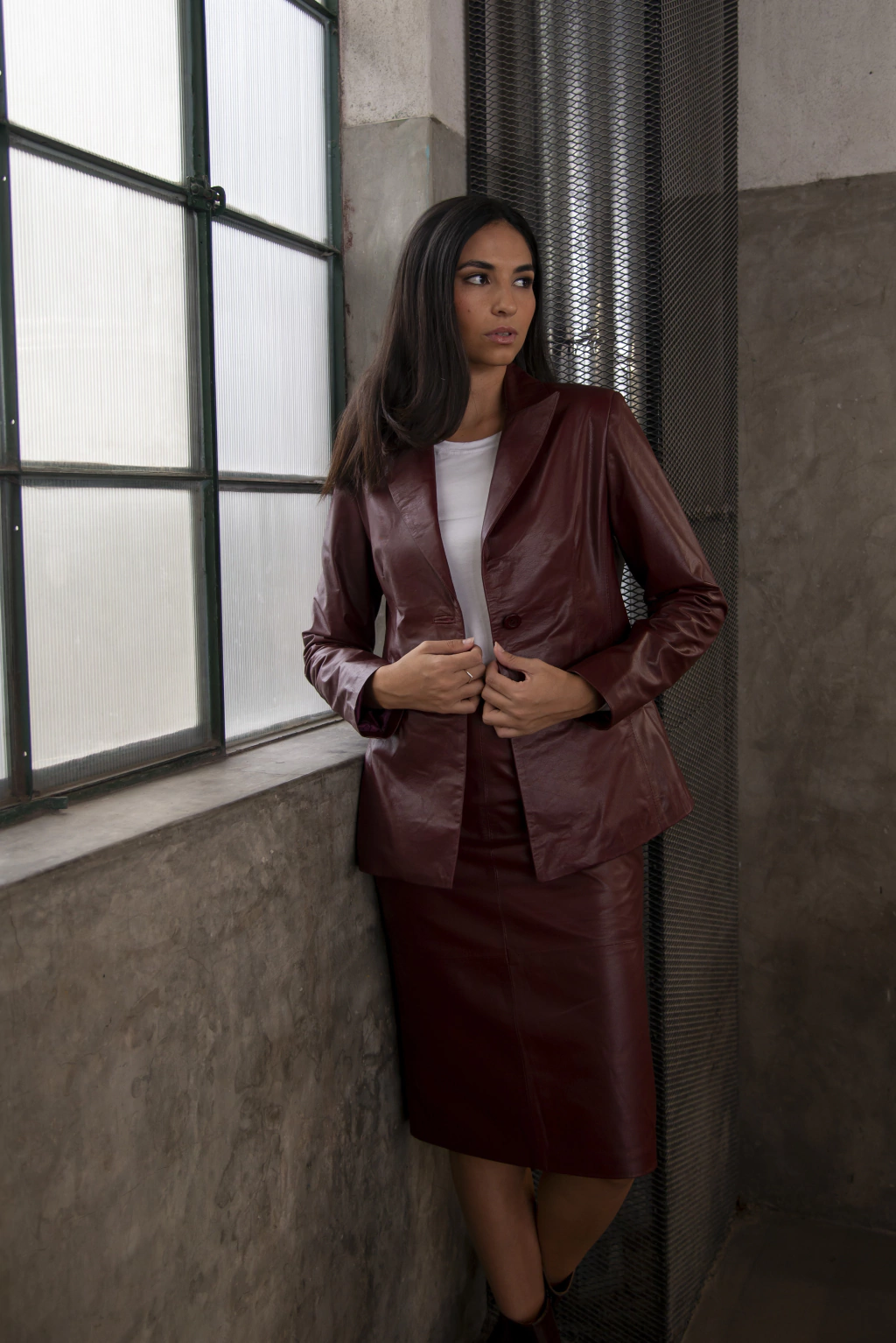 Blazer Roxanne Bordeaux thumbnail 3