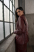 Blazer Roxanne Bordeaux - tienda online