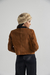 Campera Juliana Gamuza Avellana - comprar online
