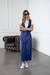 Maxi Falda Fiona Azul Francia - comprar online