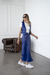 Maxi Falda Fiona Azul Francia - comprar online