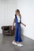 Maxi Falda Fiona Azul Francia - comprar online