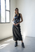 Maxi Falda Fiona Negra - tienda online