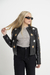 Campera Nace una Estrella Negra c/Plateado y Dorado - tienda online
