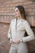 Campera Estambul Marfil Con Tachas - comprar online