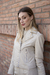 Campera Estambul Marfil Con Tachas