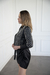 Campera Julia Negra Max - Logia Lautaro