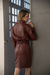 Pollera Liza Bordeaux - tienda online