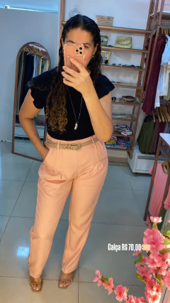 Calça em alfaiataria Isa - comprar online