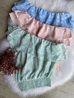 Semicropped Lara estampado