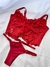 Conjunto sem Bojo Maceió Vermelho - comprar online