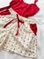Imagem do Short Doll Amélie Vermelho Estampado