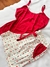 Short Doll Amélie Vermelho Estampado na internet