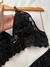 Conjunto sem Bojo Bahamas Preto - LOLA STORE LINGERIE LTDA