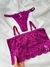 Conjunto sem Bojo Cabo Frio Fucsia - LOLA STORE LINGERIE LTDA