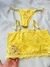 Conjunto sem Bojo Cabo Frio Amarelo - LOLA STORE LINGERIE LTDA