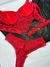 Conjunto Sexy com Bojo Mary Vermelho na internet