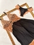 Camisola Aurora Preto com Marrom na internet