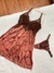 Camisola Catarina Estampada Marrom - comprar online