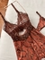 Camisola Catarina Estampada Marrom na internet