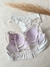 Conjunto Premium com Bojo Sabrina Branco - loja online
