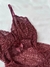 Short Doll Tule Celine Marsala - loja online