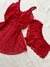 Short Doll Tule Celine Vermelho - LOLA STORE LINGERIE LTDA