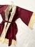 Robe Larissa Marsala com Marfim - LOLA STORE LINGERIE LTDA